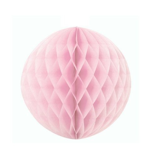 Honeycomb Ball Pale Pink 20cm image 0