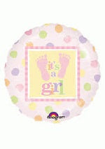 18" Foil Balloon Its a Girl image 1