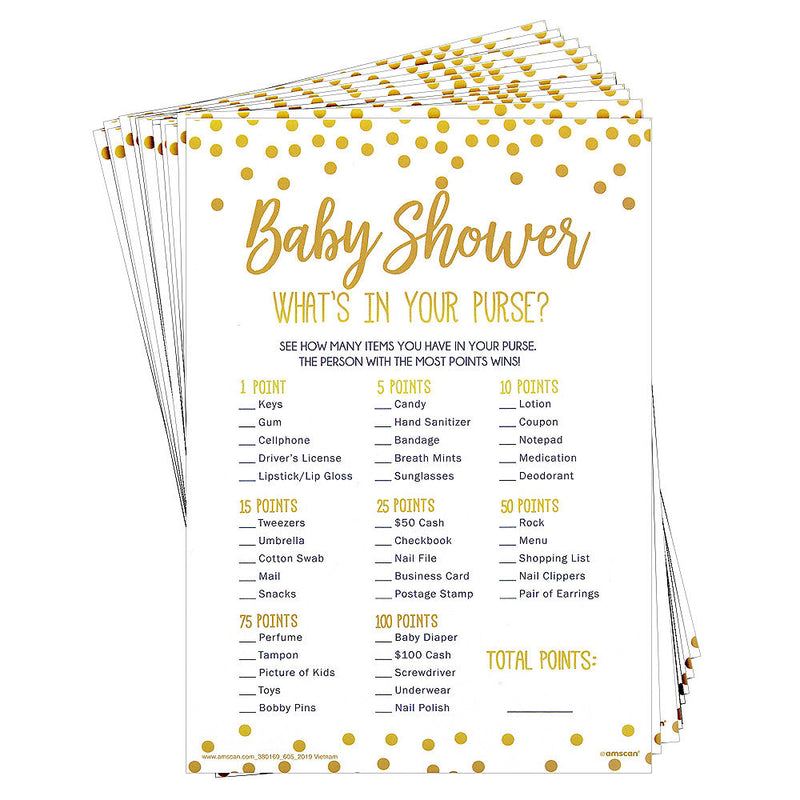 Baby Shower Game - Whats in your purse? image 0
