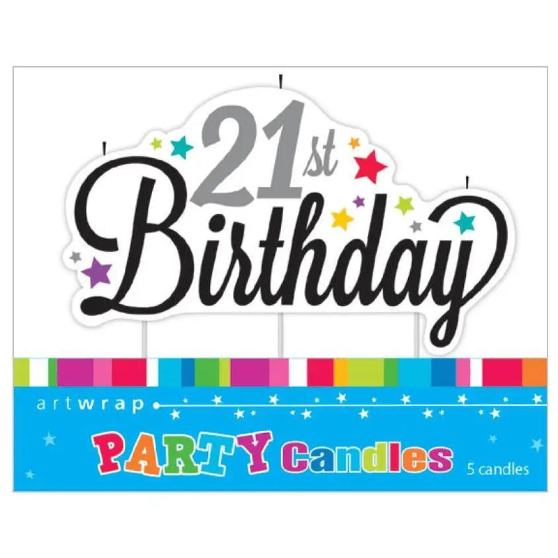 Happy 21st Birthday Candle