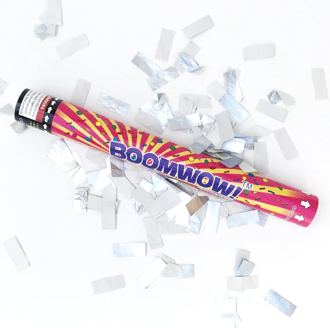 Confetti Cannon - White/Silver image 0