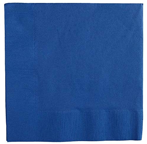 Lunch Napkins 20 pack 2ply Royal Blue image 0