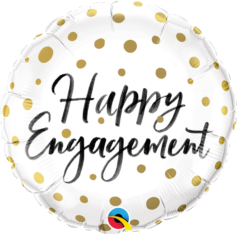 Foil Balloon Happy Engagement