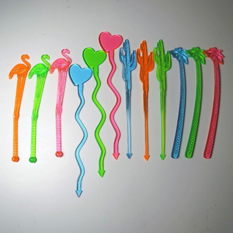 Hawaiian Luau Swizzle Sticks 10pk