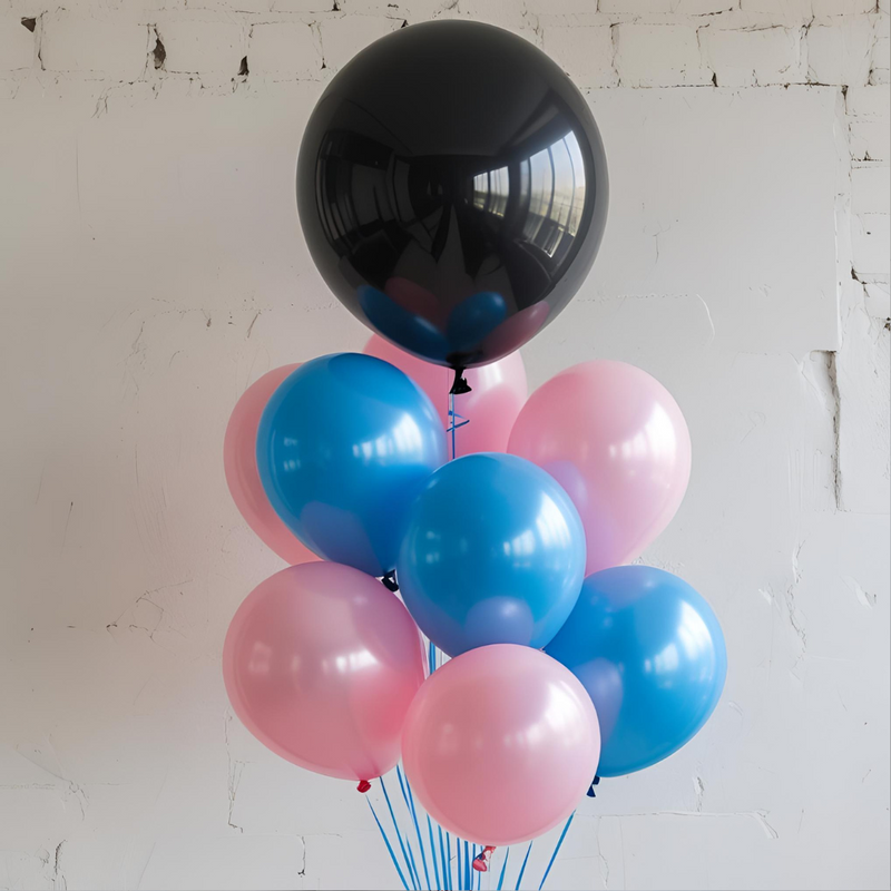 Gender Reveal Balloon Bunch – Pop to Reveal the Surprise!