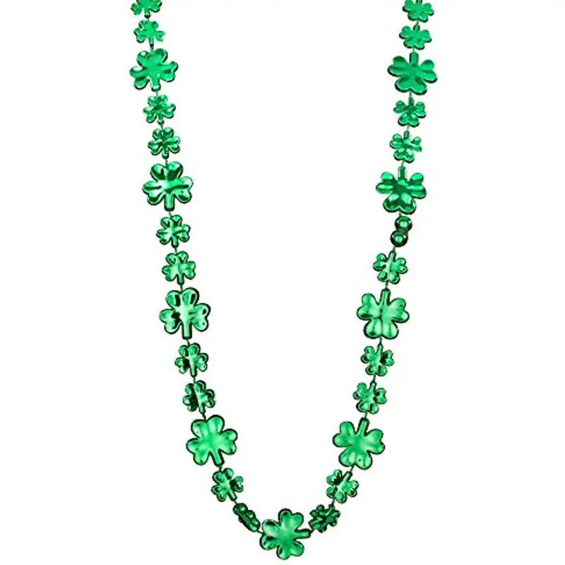 St. Patricks Day - Shamrock Necklace image 0