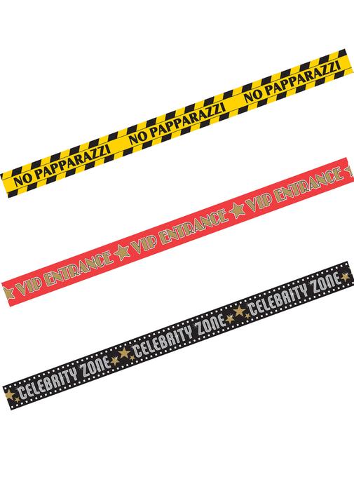 Hollywood Party Tape 3pk image 0