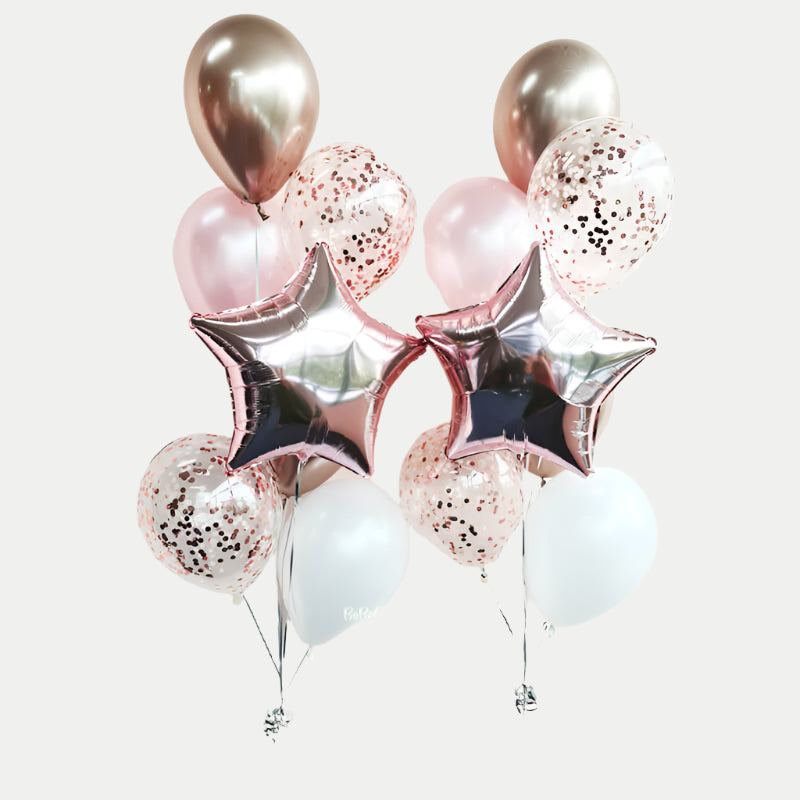 Star Confetti Balloon Bunch - Sparkle, Float & Celebrate!