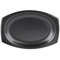Black Foam Platter (disposable) 45cm 10pk