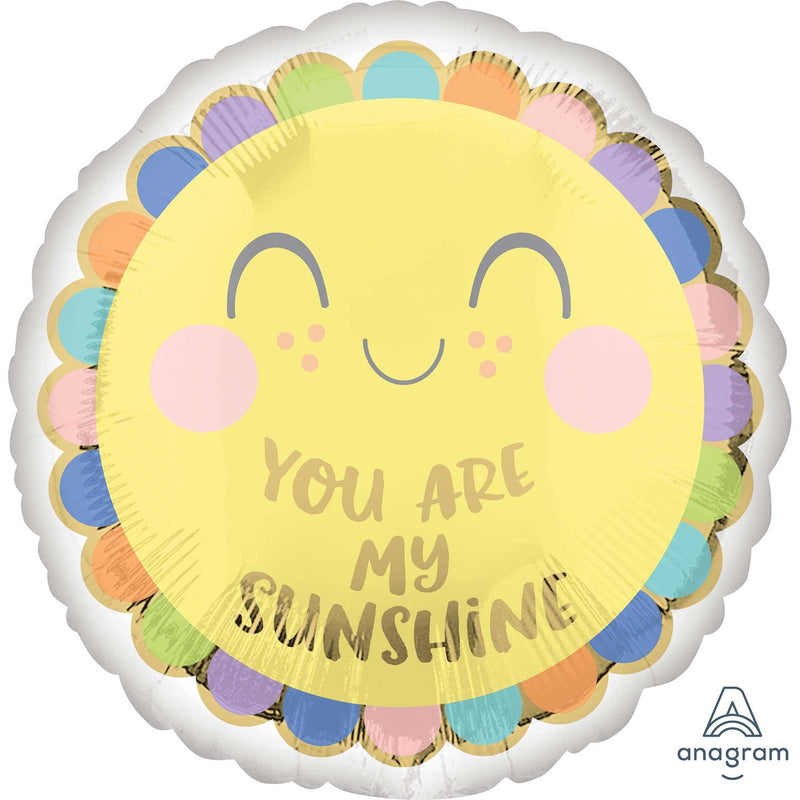 Foil Balloon 18" You Are My Sunshine image 0