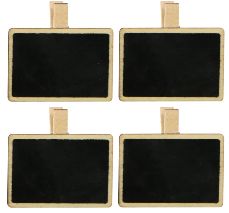 Chalkboard Clips 4pk