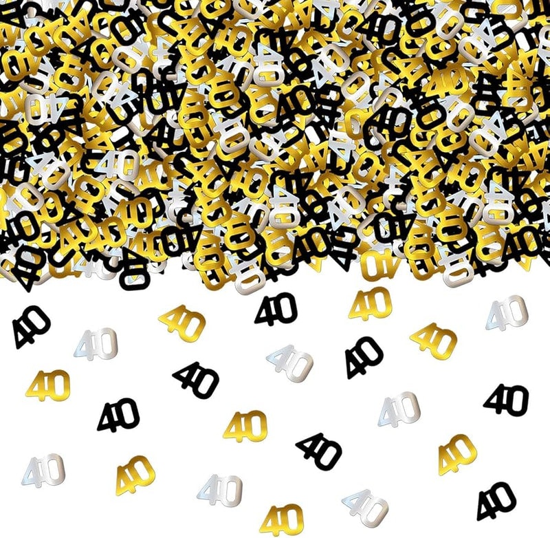Scatter Confetti 40 - Gold and Silver