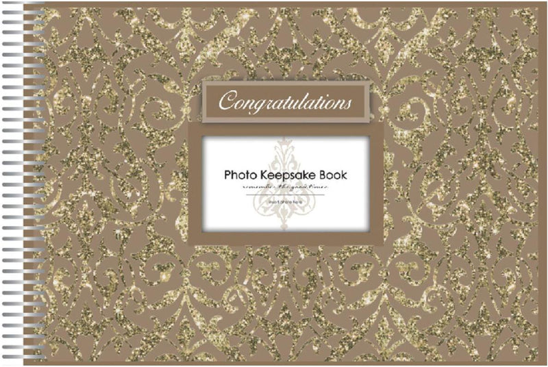 Keepsake Book Congratulations Gold image 0