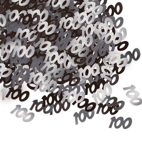 Scatter Confetti 100 Black/Silver Mix image 0