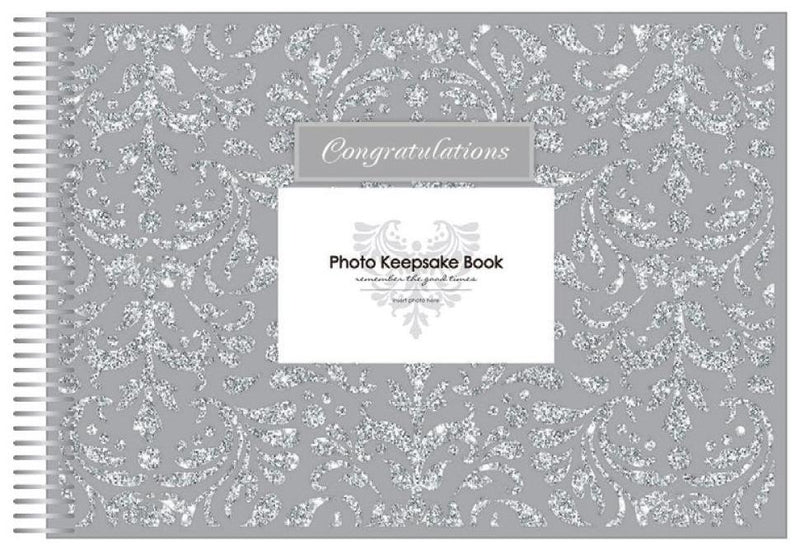 Keepsake Book Congratulations Silver image 0