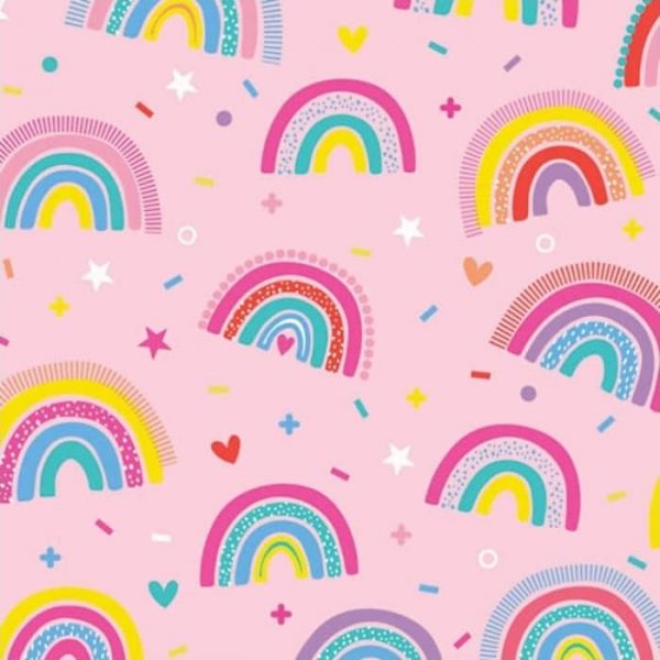 Rainbow Party Napkins 20pk image 0