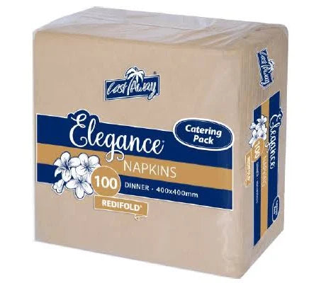 Dinner Napkins - Natural 100pk image 0