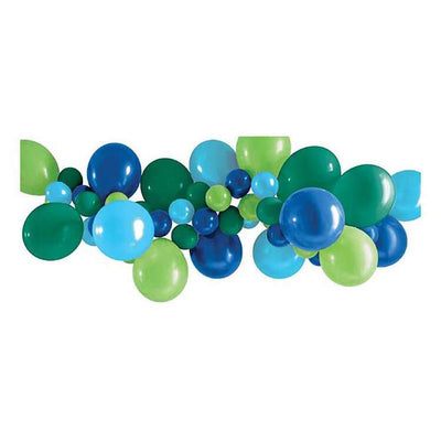 Balloon Garland pack - Blue & Green