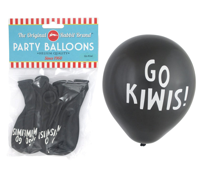 Party Balloons 8pk - GO KIWIS!