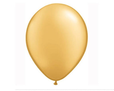 Balloon Single Metallic Antique Gold