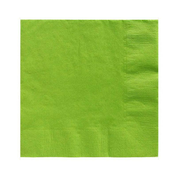Lunch Napkins - Lime Green 20pk