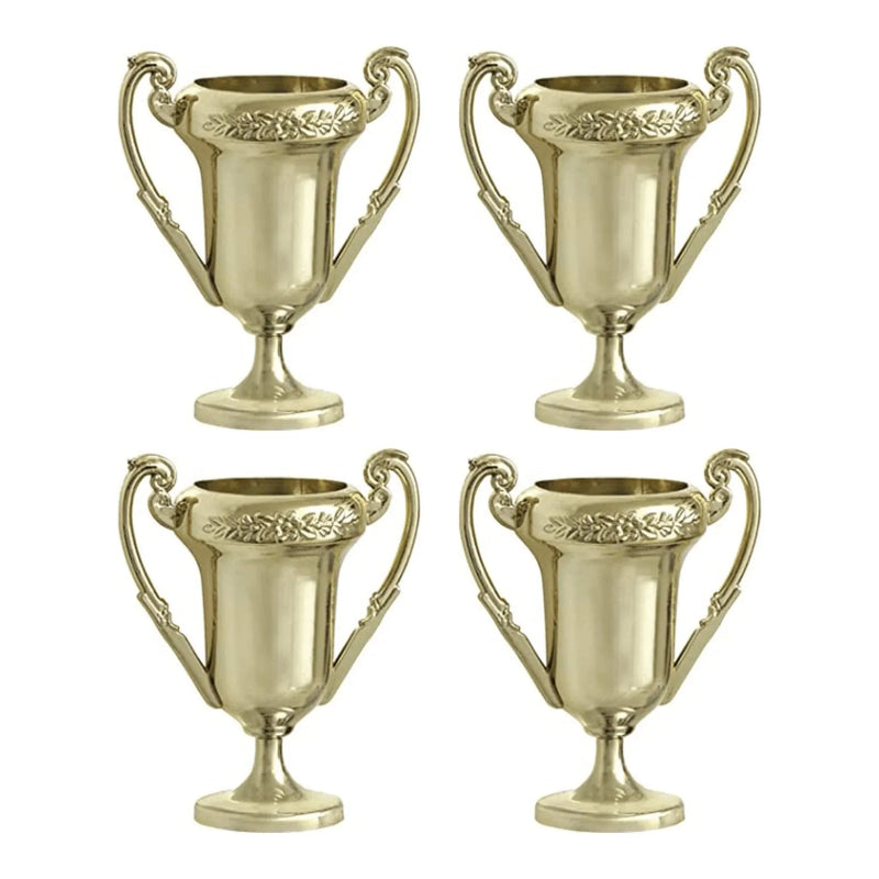 Awards Night Mini Trophies 4pk Gold