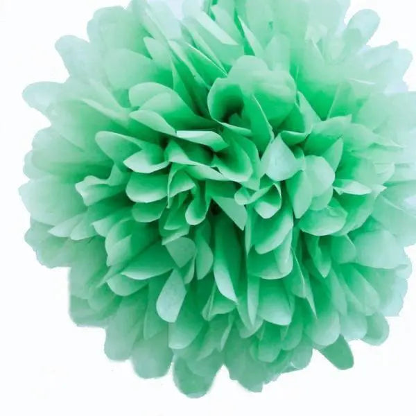 Tissue Paper Pom Pom 45cm - Mint