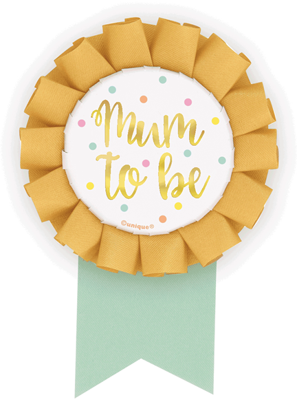 Mum to Be - Yellow Badge