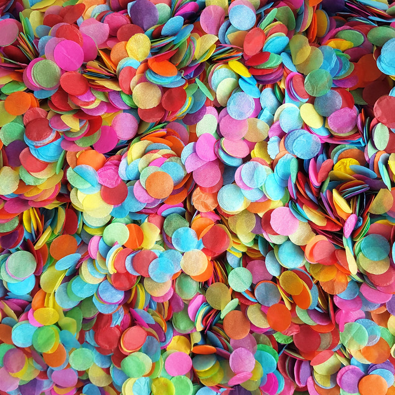 Rainbow Paper Confetti