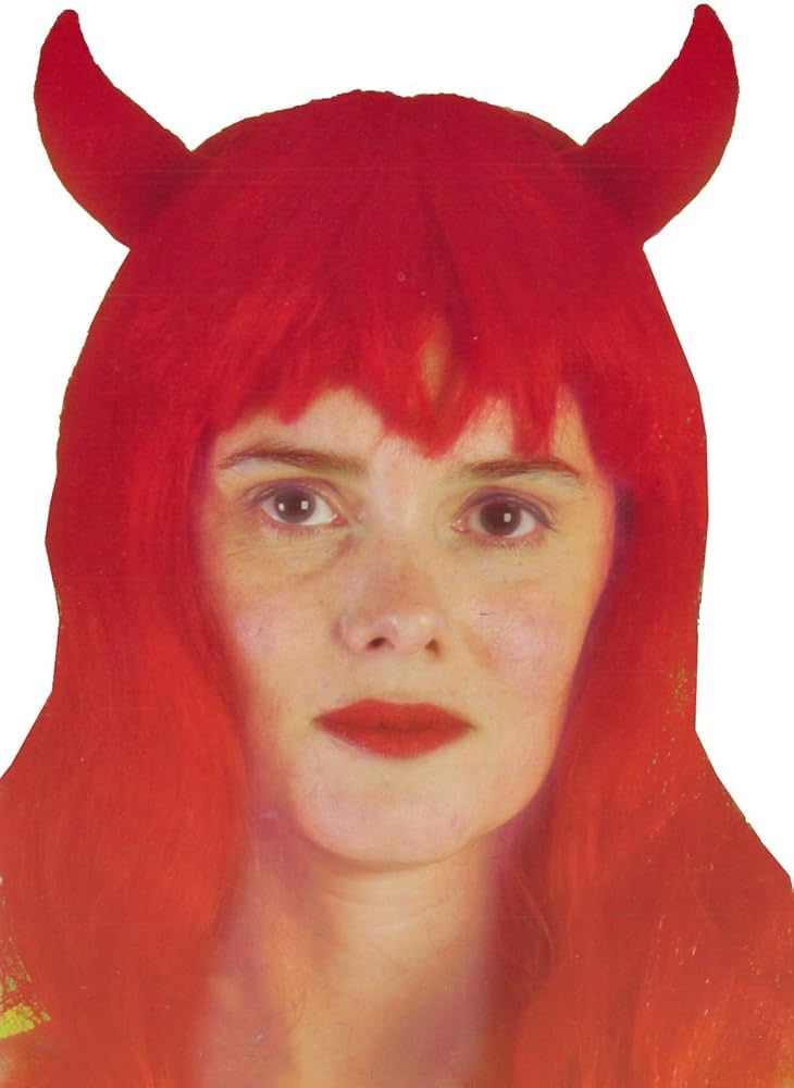 Halloween - Red Devil Wig