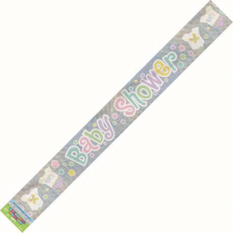 Polka Dots Baby Shower Banner 2.7m