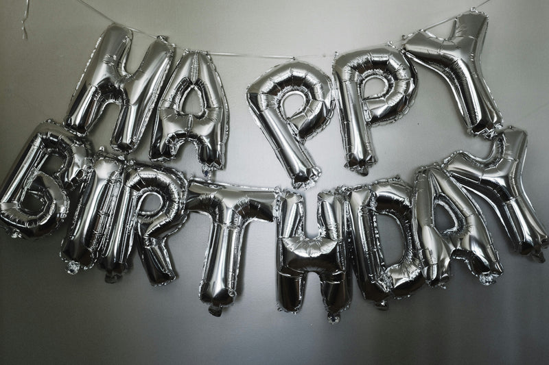 Foil Letter Banners -air fill only