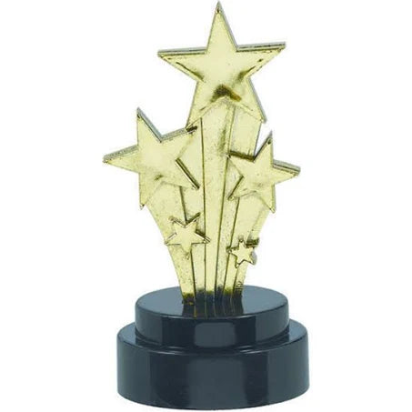 Awards Night Star Trophies - 6pk