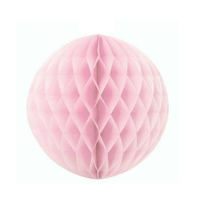 Honeycomb Ball Pale Pink 20cm image 0