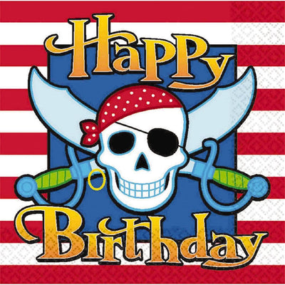 Pirate Party Lunch Napkins image 0