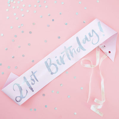 Pastel Party Sash 21st image 0