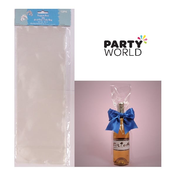 Wine Cello Bags 40 x 14.5 + 8.8 cm (12)