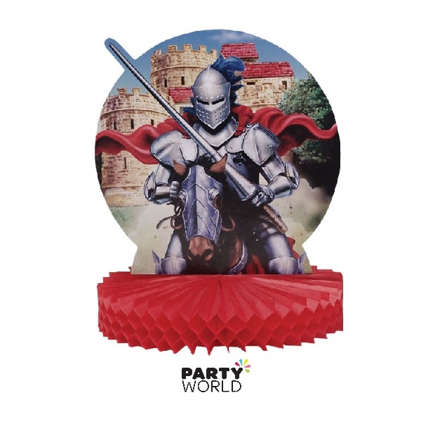 Valiant Knight Honeycomb Centerpiece