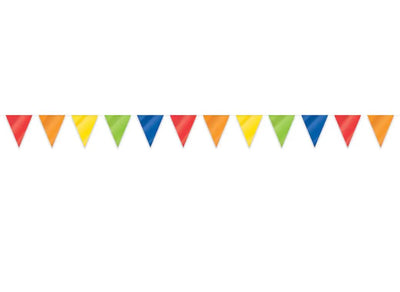 Large Outdoor Bunting Flag Banner 10mtrs