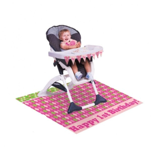 Pink Girl High Chair Kit