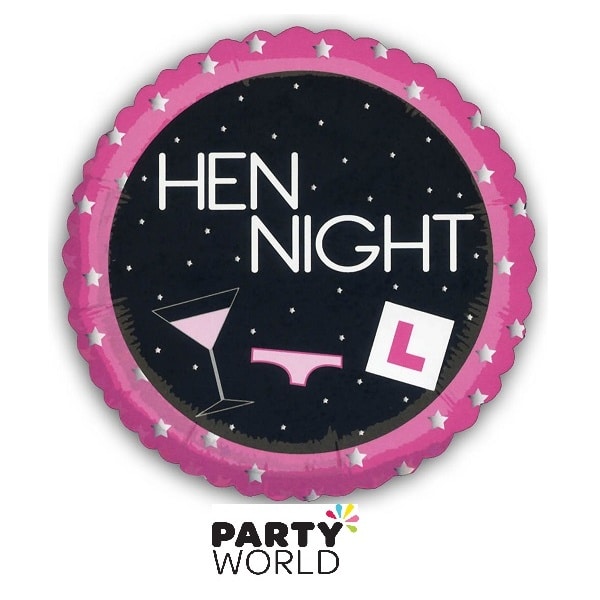 Hen Night Foil Balloon 45cm