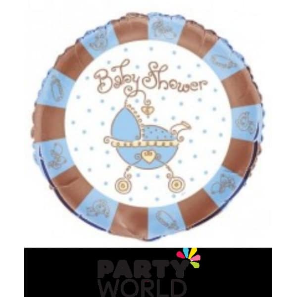 Baby Joy Blue Foil Balloon 45cm
