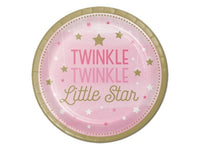 Little Star - Twinkle Paper Plates 7in (8)