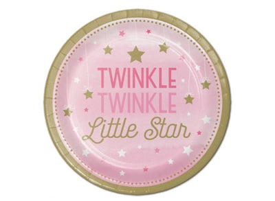 Little Star - Twinkle Paper Plates 7in (8)