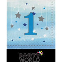 One Little Star Boy Beverage Napkins (16)