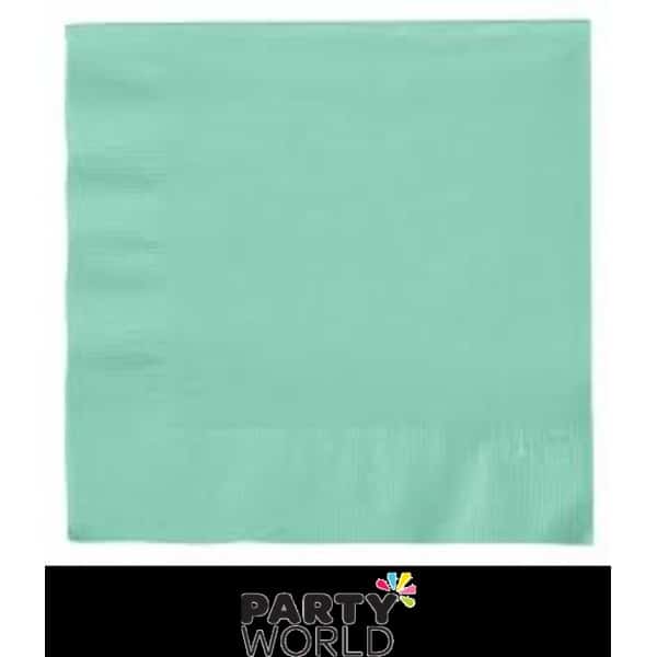 Fresh Mint Beverage Napkins (50)