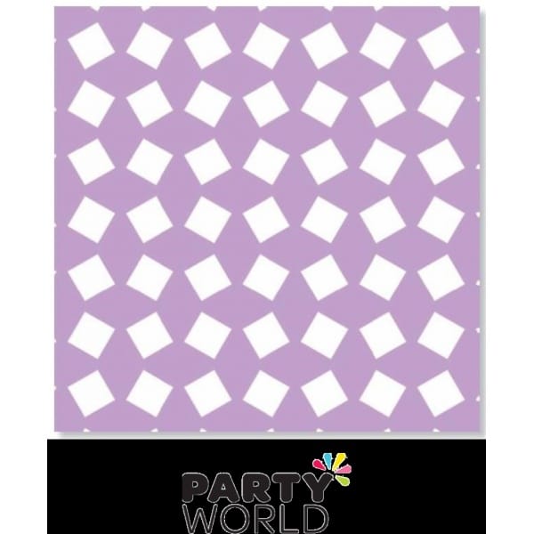 Party Napkins Printed - Light Purple (20)