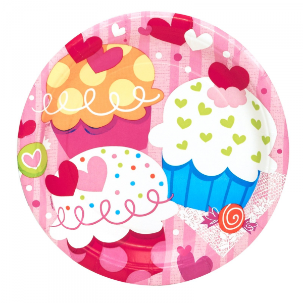 Pretty 17cm Plates (8pk)