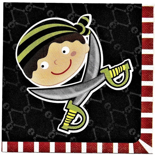 Pirate Boy Napkins (20)