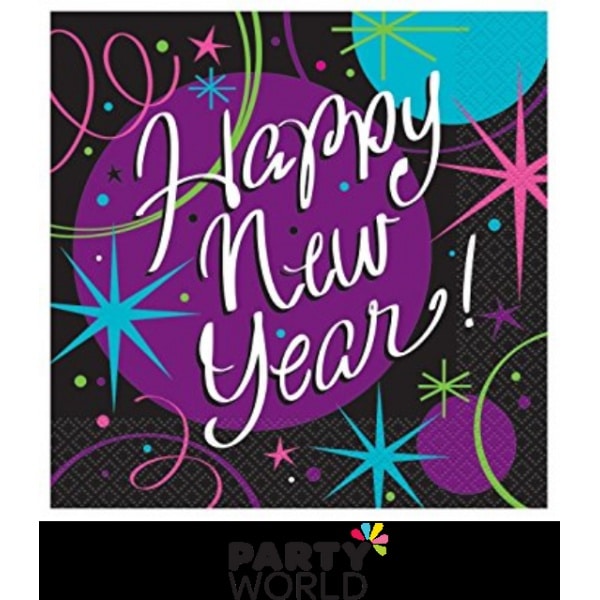 New Years Beverage Napkins (16)